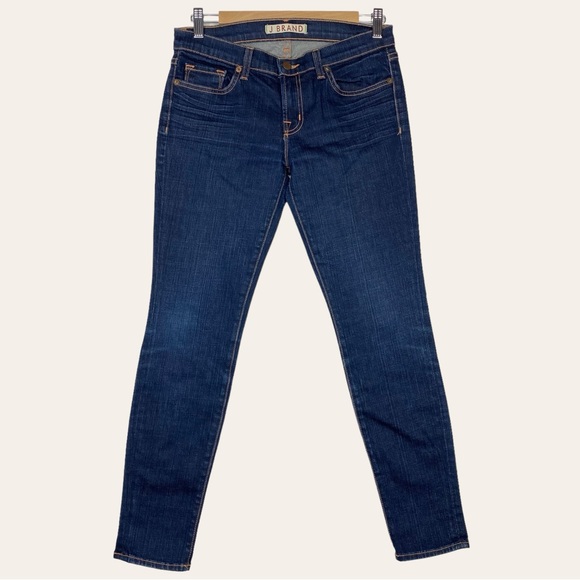 J Brand X Revolve 910 The Skinny Super Skinny Mid Rise Jeans in Ink Wash - Picture 5 of 15